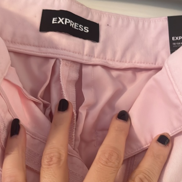 BNWT 🌶️🌵 express pants. Size  4 R blush color super feminine and professional - Picture 5 of 12